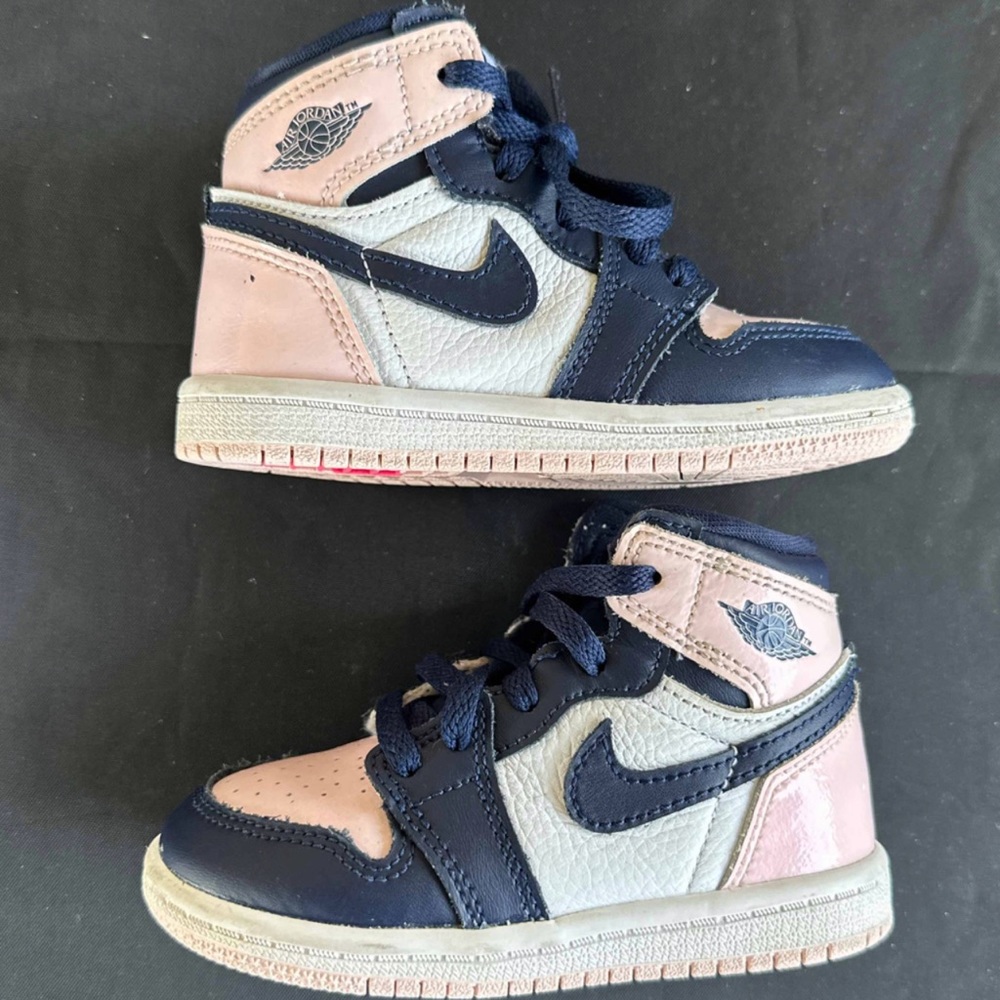 Air Jordan 1 Retro High OG SE Toddler Bubble gum 7c